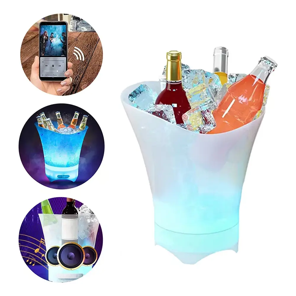 RGB posuda za led sa Bluetooth zvučnikom