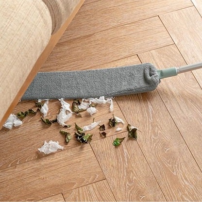 Teleskopski čistač prašine sa krpom od mikrovlakana 3 četke + 3 dodatne krpe