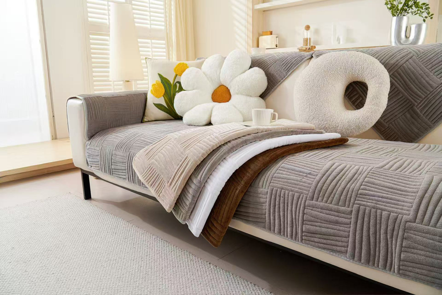 PREMIUM plišani prekrivači za kauč