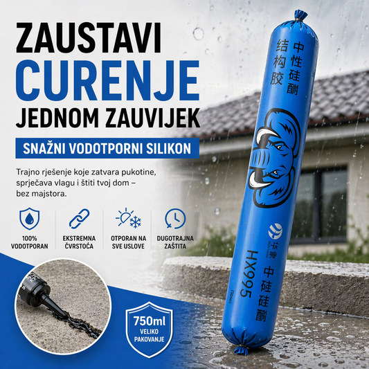 Vodootporni silikon 1+1 GRATIS