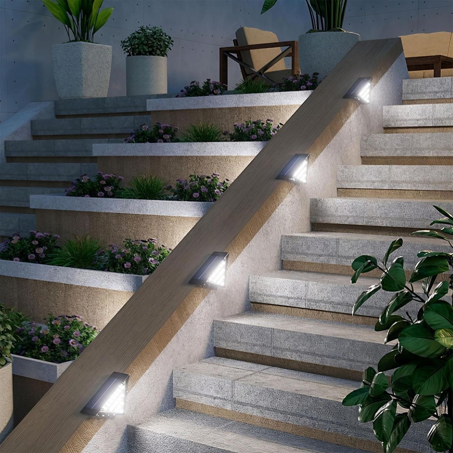 Solarna Lampa StepLight za stepenice i ograde 2 komada
