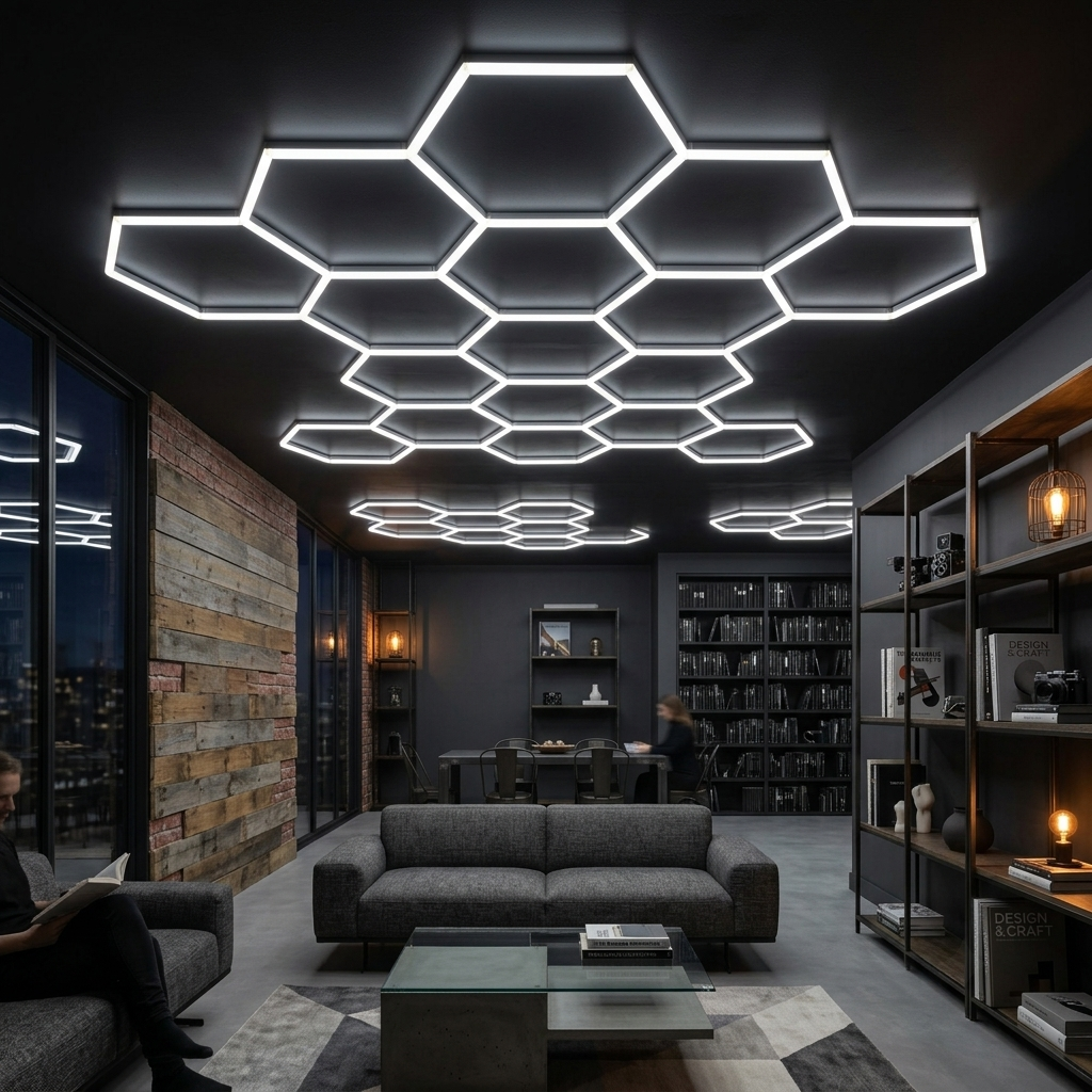 Modularni Heksagonalni sistem rasvjete - HoneyComb (5, 8 i 11 Panela)