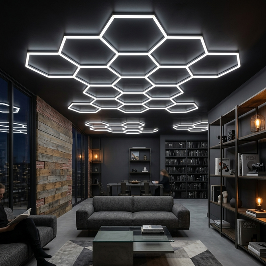 Modularni Heksagonalni sistem rasvjete - HoneyComb (5, 8 i 11 Panela)