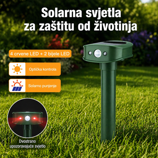 Solarna svjetla za zaštitu od životinja 1+1